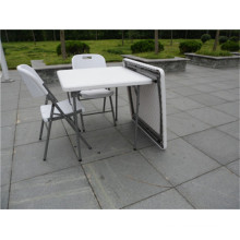 87cm Plastic Folding Quare Table for Weekend Picnic Use for Whole Sale